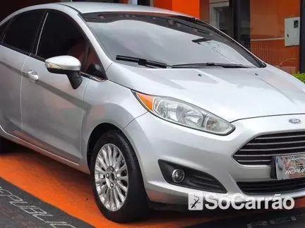 Ford NEW FIESTA TITANIUM 1.6 16V P.SHIFT na cor Prata em Curitiba / PR - 6923090