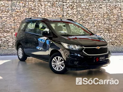 Chevrolet SPIN SPIN LT 1.8 8V AT ECONOFLEX na cor Preta em Curitiba / PR - 6805264