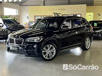 BMW X1 SDRIVE20I 2.0 16V ACTIVEFLEX na cor Preta em Curitiba / PR - 6349760