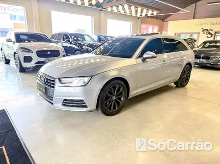 Audi A4 AVANT 2.0 20V TB FSI MULT na cor Prata em Curitiba / PR - 6777157