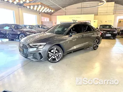 Audi A3 SEDAN PERFORMANCE BLACK (S LINE) 2.0 16V TB S TRONIC na cor Cinza em Curitiba / PR - 6822778