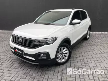 Volkswagen T-CROSS 200 1.0 TSI AT na cor Branca em Curitiba / PR - 7003847