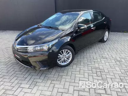 Toyota COROLLA GLI 1.8 16V CVT na cor Preta em Curitiba / PR - 7003884
