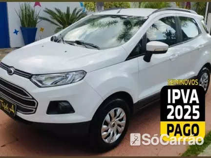 Ford ECOSPORT SE 2.0 16V P.SHIFT na cor Branca no Canoas / RS - 5744895