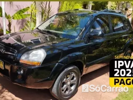 Hyundai TUCSON GLS 4X2 2.0 16V AT na cor Preta no Canoas / RS - 5783996