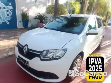 Renault SANDERO EXPRESSION(EXPRESSION PACK) 1.6 8V na cor Branca no Canoas / RS - 6628447