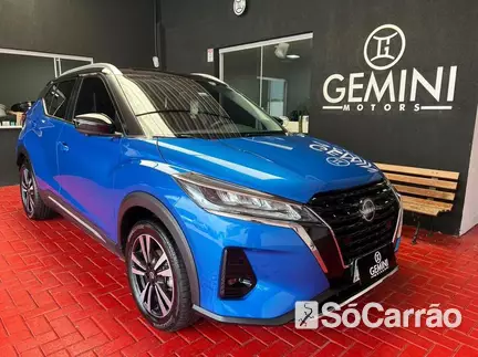 Nissan KICKS ACTIVE 1.6 16V CVT na cor Azul em Curitiba / PR - 6363256