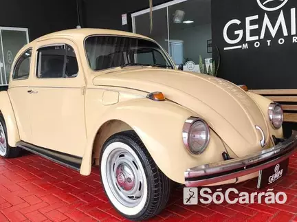 Volkswagen FUSCA 1300 L na cor Bege em Curitiba / PR - 6639334
