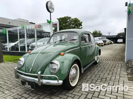 Volkswagen FUSCA 1300 na cor Verde em Curitiba / PR - 6962375