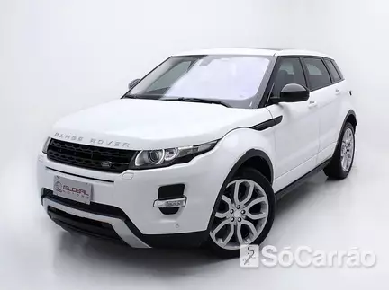 Land Rover SELO RANGE ROVER EVOQUE DYNAMIC 2.0 TB-SI4 na cor Branca em São José dos Pinhais / PR - 6545192