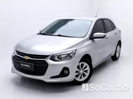 Chevrolet ONIX 1.0 TB 12V AT6 na cor Prata em São José dos Pinhais / PR - 6545233