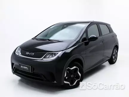 BYD DOLPHIN 44,9 KW ELÉTRICO na cor Preta em São José dos Pinhais / PR - 6893128