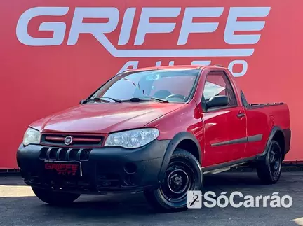 Fiat STRADA CS TREKKING(ELETRICO) 1.4 8V na cor Vermelha em Curitiba / PR - 6772573