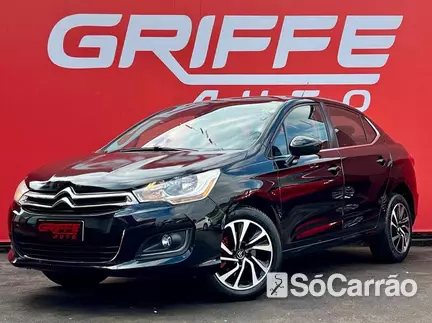 Citroen C4 LOUNGE TENDANCE 1.6 16V TURBO na cor Preta em Curitiba / PR - 6776377