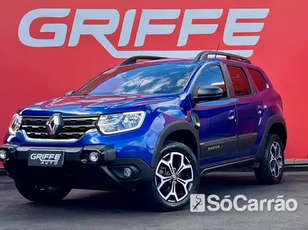 Renault DUSTER 1.6 16V HIFLEX na cor Azul em Curitiba / PR - 6928701