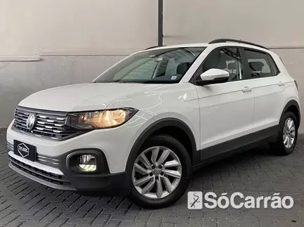 Volkswagen T-CROSS 200 1.0 TSI AT na cor Branca em Curitiba / PR - 6779261