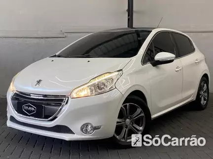 Peugeot 208 GRIFFE 1.6 16V AT FLEXSTART na cor Branca em Curitiba / PR - 6828688