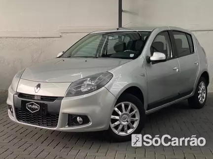 Renault SANDERO PRIVILEGE(PACK SEGURANCA) 1.6 16V AT HIFLEX na cor Prata em Curitiba / PR - 6960893