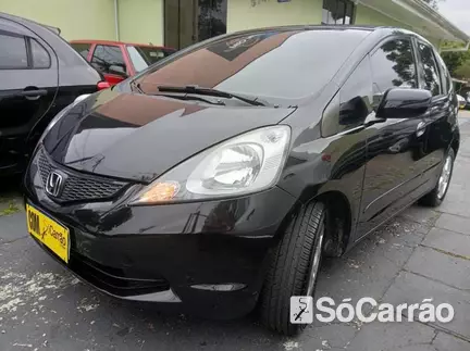 Honda FIT LX 1.4 8V MT na cor Preta em Curitiba / PR - 6789592