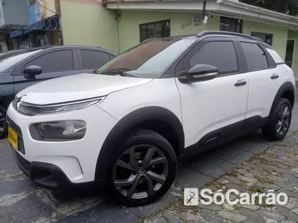 Citroen C4 CACTUS FEEL 1.6 16V AT na cor Branca em Curitiba / PR - 6790315