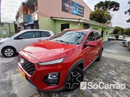 Chery TIGGO 3X T PRO 1.0 12V TB AT na cor Vermelha em Curitiba / PR - 6790319