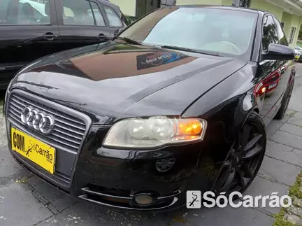Audi A4 2.0 16V TB FSI 215CV MULT na cor Preta em Curitiba / PR - 6800653