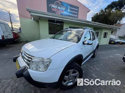 Renault DUSTER 1.6 16V HIFLEX na cor Branca em Curitiba / PR - 6804140
