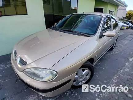 Renault MEGANE SEDAN RXE 2.0 16V na cor Bege em Curitiba / PR - 6861297