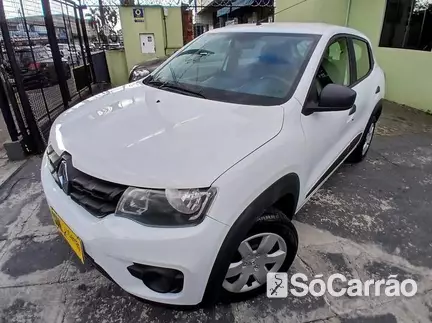 Renault KWID ZEN 1.0 12V na cor Branca em Curitiba / PR - 6863223