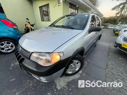 Fiat PALIO WEEKEND ADVENTURE 1.8 8V na cor Prata em Curitiba / PR - 6917667