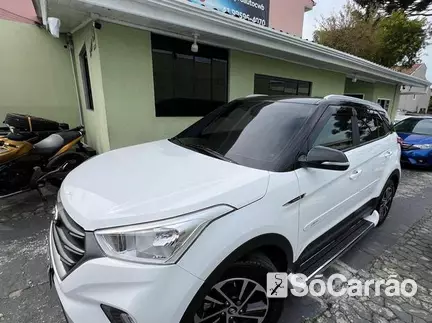 Hyundai CRETA ATTITUDE 1.6 16V AT6 na cor Branca em Curitiba / PR - 6952034