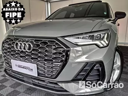 Audi Q3 SPORTBACK PERFORMANCE BLACK QUATTRO 2.0 TIPTRONIC na cor Cinza em Curitiba / PR - 6773436