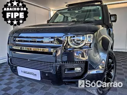 Land Rover DEFENDER 110 SE P300 4X4 2.0 TB AT na cor Preta em Curitiba / PR - 6800945