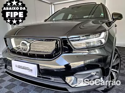 Volvo XC40 BEV 78KWH RECHARGE PURE ELETRIC na cor Preta em Curitiba / PR - 6818621