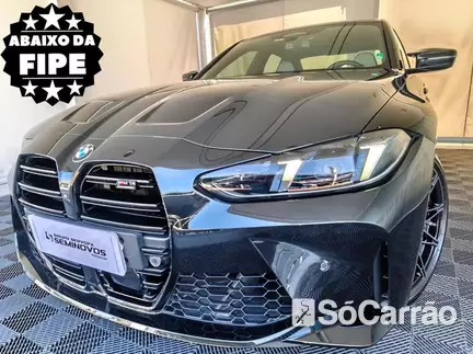 BMW M3 SEDAN COMPETITION 3.0 BI-TB AT na cor Preta em Curitiba / PR - 6842665