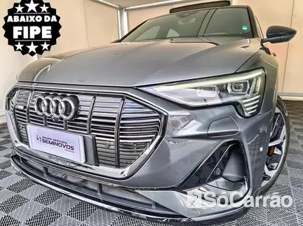 Audi E-TRON SPORTBACK PERFORMANCE BLACK QUATTRO na cor Cinza em Curitiba / PR - 6847421