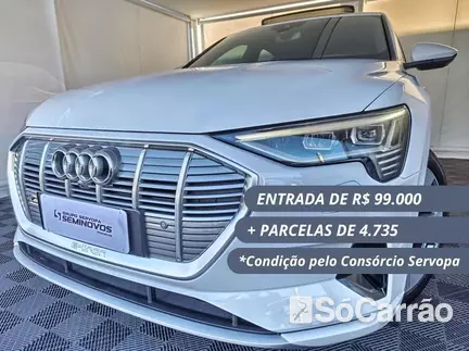 Audi E-TRON SPORTBACK PERFORMANCE QUATTRO na cor Branca em Curitiba / PR - 6925620