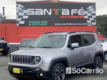 JEEP RENEGADE LONGITUDE 1.8 16V AT6 na cor Prata em Curitiba / PR - 6702325