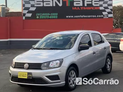 Volkswagen GOL 1.0 12V na cor Prata em Curitiba / PR - 6772705