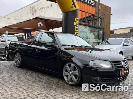 Volkswagen GRAND SAVEIRO STREET 1.6 na cor Preta em Curitiba / PR - 6756499
