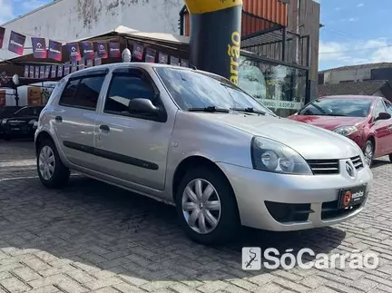 Renault CLIO (CONF) 1.0 16V HIFLEX na cor Prata em Curitiba / PR - 6773139