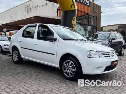 Renault LOGAN AUTHENTIQUE 1.0 12V SCE na cor Branca em Curitiba / PR - 6809443