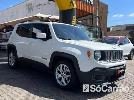 JEEP RENEGADE (AUDIO BOOSTER) 1.8 16V AT6 na cor Branca em Curitiba / PR - 6840431