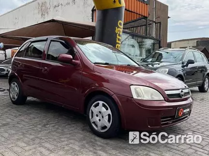 Chevrolet CORSA HATCH (INTERNET) 1.8 8V FLEXPOWER na cor Vermelha em Curitiba / PR - 6848056
