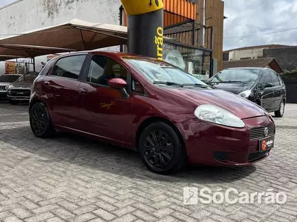 Fiat PUNTO (CONFORT) 1.4 8V na cor Vermelha em Curitiba / PR - 6850741