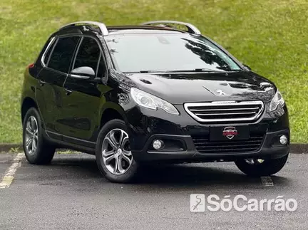 Peugeot 2008 GRIFFE 1.6 16V FLEXSTART na cor Preta em Curitiba / PR - 6746728