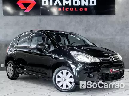 Citroen C3 ORIGINE 1.5 8V na cor Preta no Alvorada / RS - 6822266
