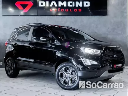 Ford ECOSPORT FREESTYLE PLUS 1.5 12V AT6 na cor Preta no Alvorada / RS - 6865693