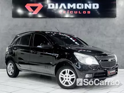 Chevrolet AGILE LTZ 1.4 8V na cor Preta no Alvorada / RS - 6954292