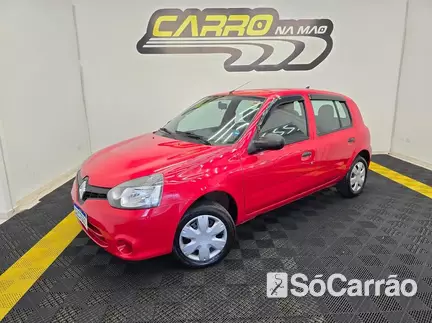 Renault CLIO EXPRESSION 1.6 16V HIFLEX na cor Vermelha em Curitiba / PR - 6800938